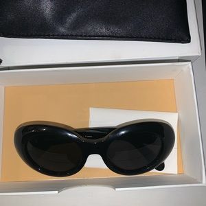 Acne Studios Mustang Sunglasses Black OS